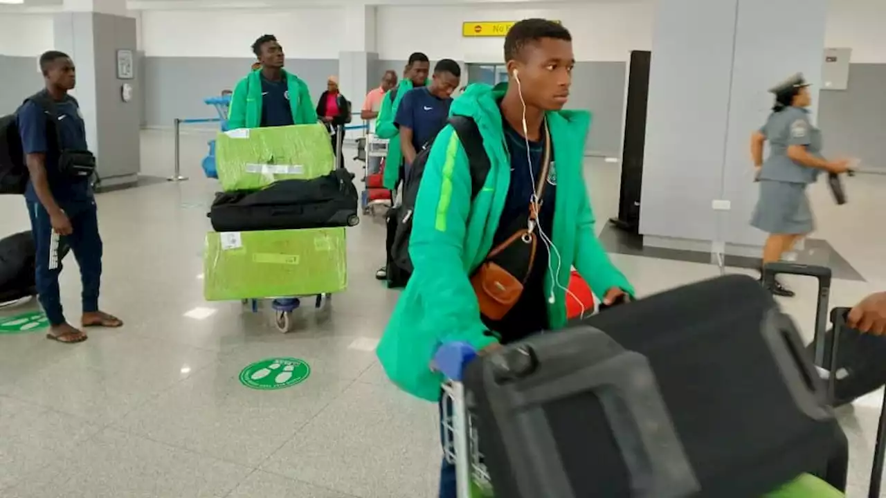 Flying Eagles return to Nigeria after World Cup exit