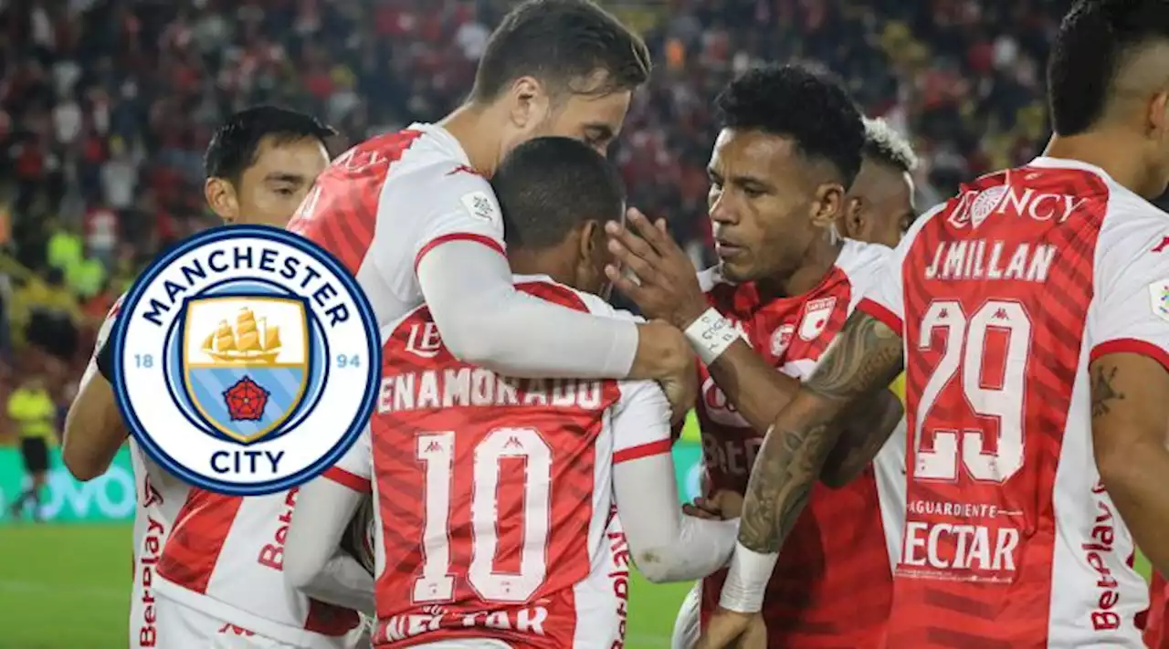 Grupo del Manchester City le arrebataría a Santa Fe a una de sus piezas clave - Pulzo