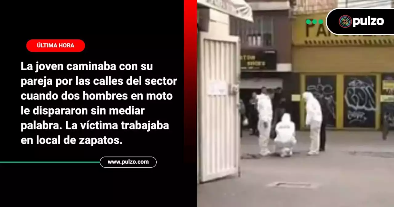 Sicariato en Bogotá: mujer de 19 años fue asesinada en sector comercial de El Restrepo - Pulzo