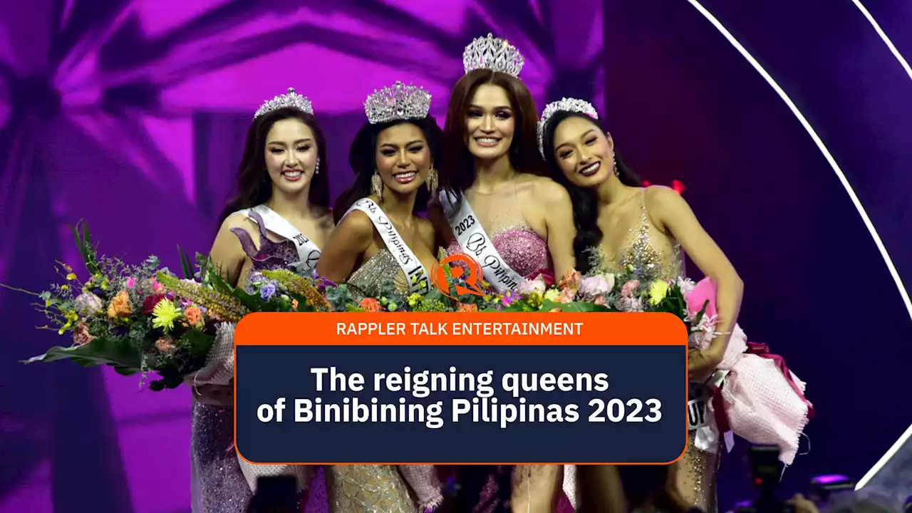 Rappler Talk Entertainment: The reigning queens of Binibining Pilipinas 2023