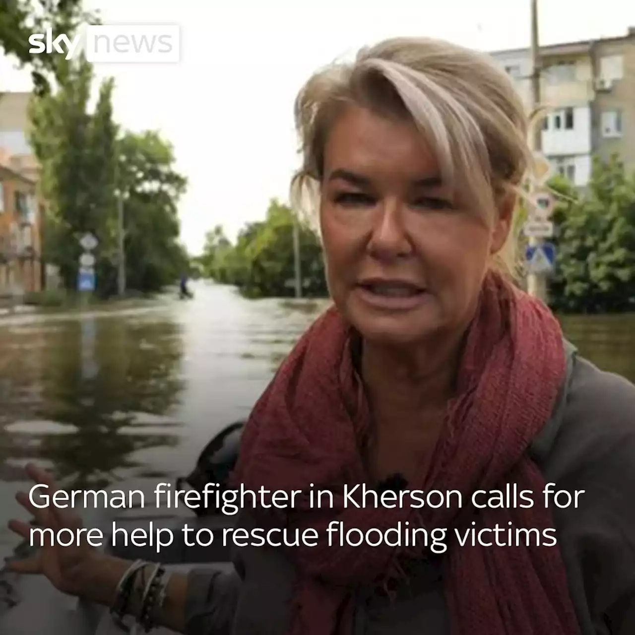 Ukraine war latest: 'Grave danger' after 'massive' number of mines uprooted by flooding - as Russia says dam disaster has benefits