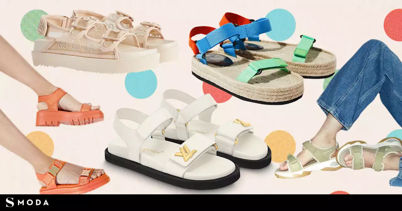 Cómodas y prácticas: las sandalias de velcro se resisten a marcharse | shopping | S Moda EL PAÍS
