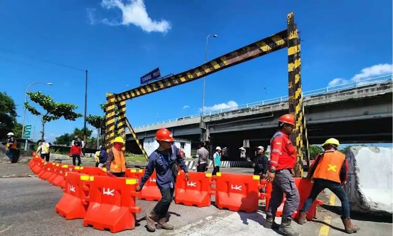 Jembatan Tol Kaligawe Semarang Dibangun, Polisi Uji Coba Rekayasa Lalu Lintas