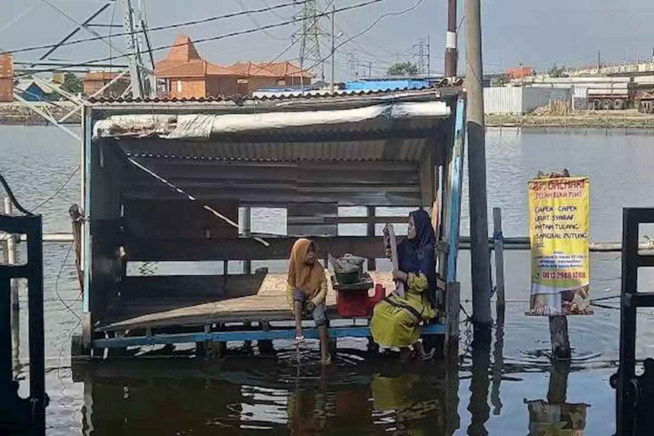 Sebulan Diterjang Rob, Warga Tambaklorok Semarang Mulai Alami Gatal-gatal