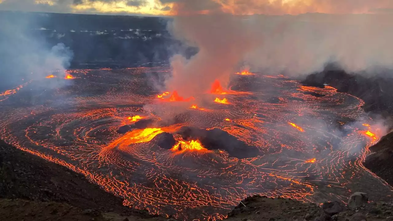 Vulkan Kilauea auf Hawaii ist nach drei Monaten Pause wieder ausgebrochen