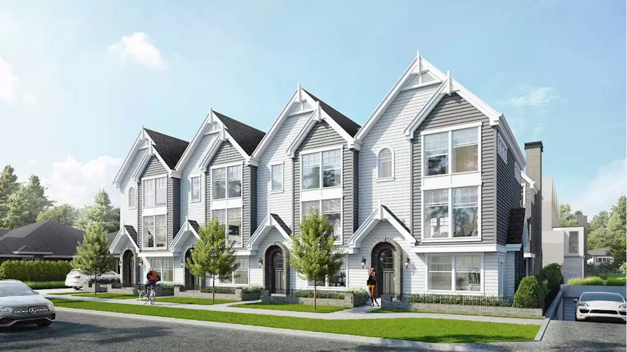 Saanich greenlights townhouses to replace two single-family homes near Shelbourne