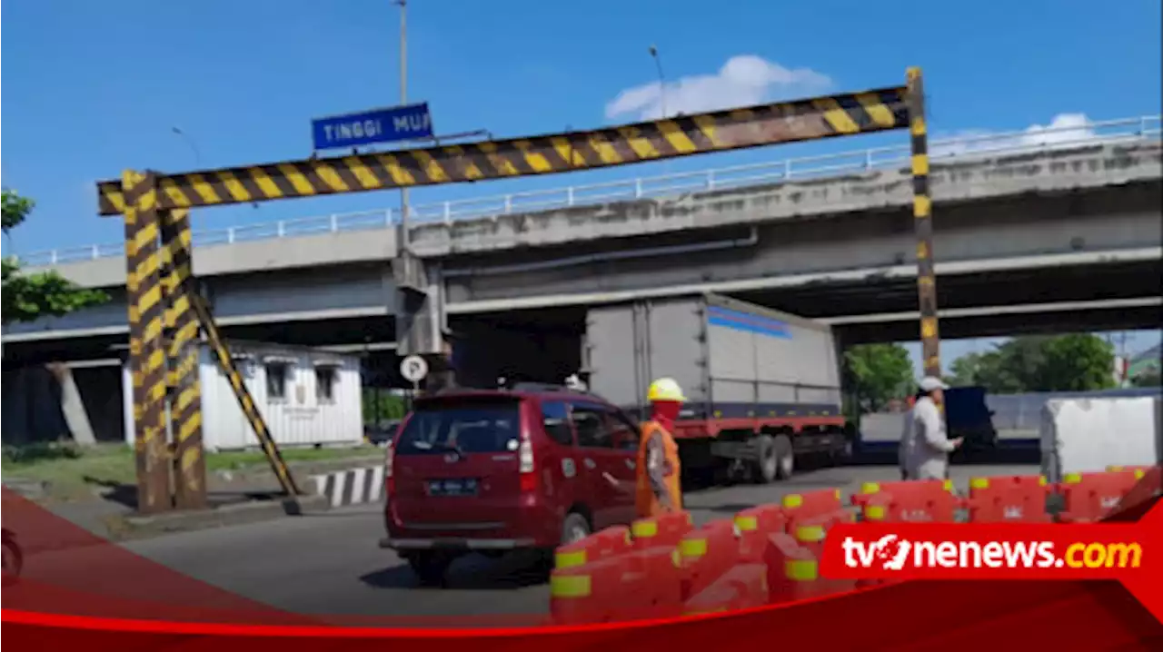 Imbas Proyek Tol Semarang-Demak, Polisi Lakukan Rekayasa Lalu Lintas di Terowongan Tol Kaligawe