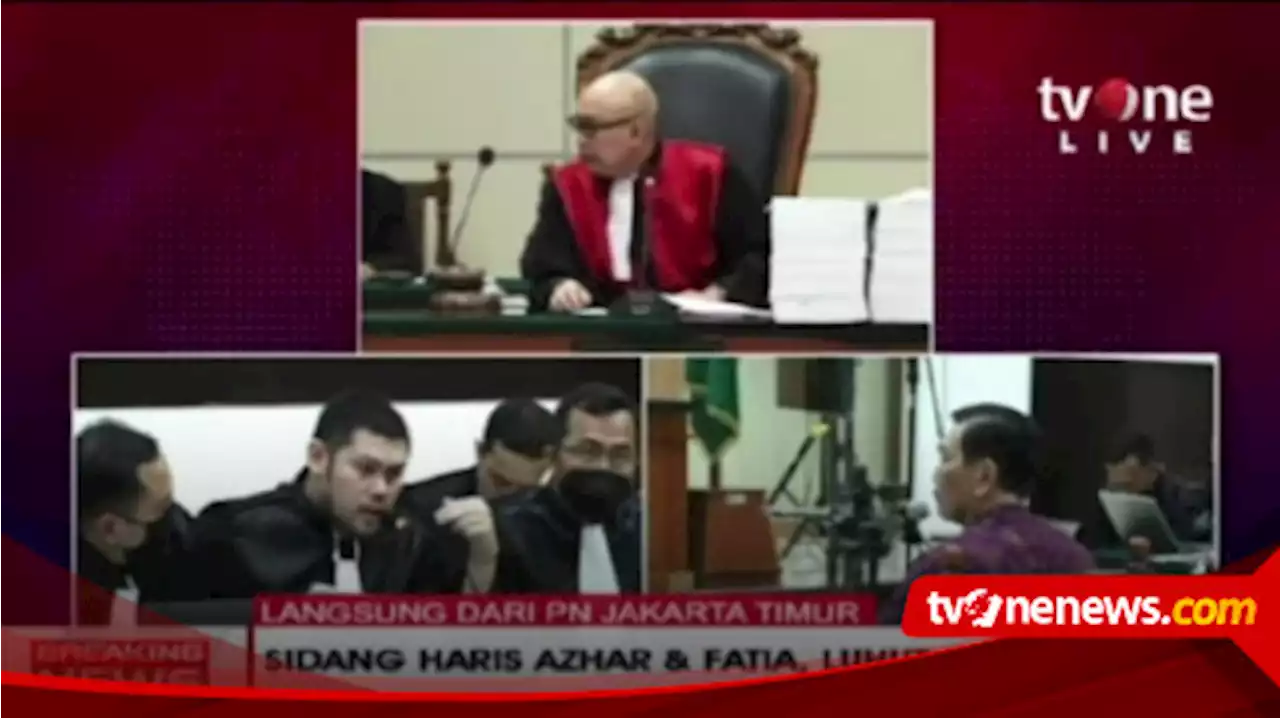 Luhut Binsar Pandjaitan Hadir sebagai Saksi di Sidang Haris Azhar dan Fatia, Singgung Status Perwira dan Siap Dihukum