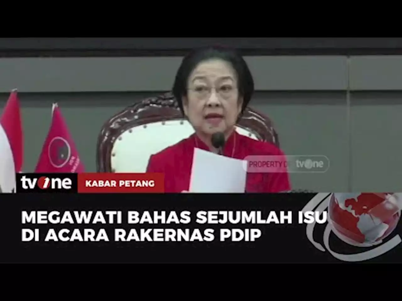 Pidato Megawati di Rakernas PDIP, Bicara Fakir Miskin & Anak-anak Terlantar - tvOne