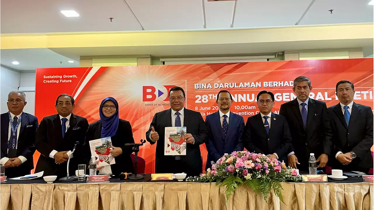 BDB laksana enam projek dengan GDV RM1.5 bilion