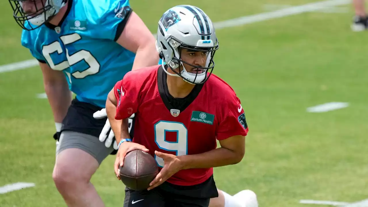 Carolina Panthers promote No. 1 pick Bryce Young to first-team QB