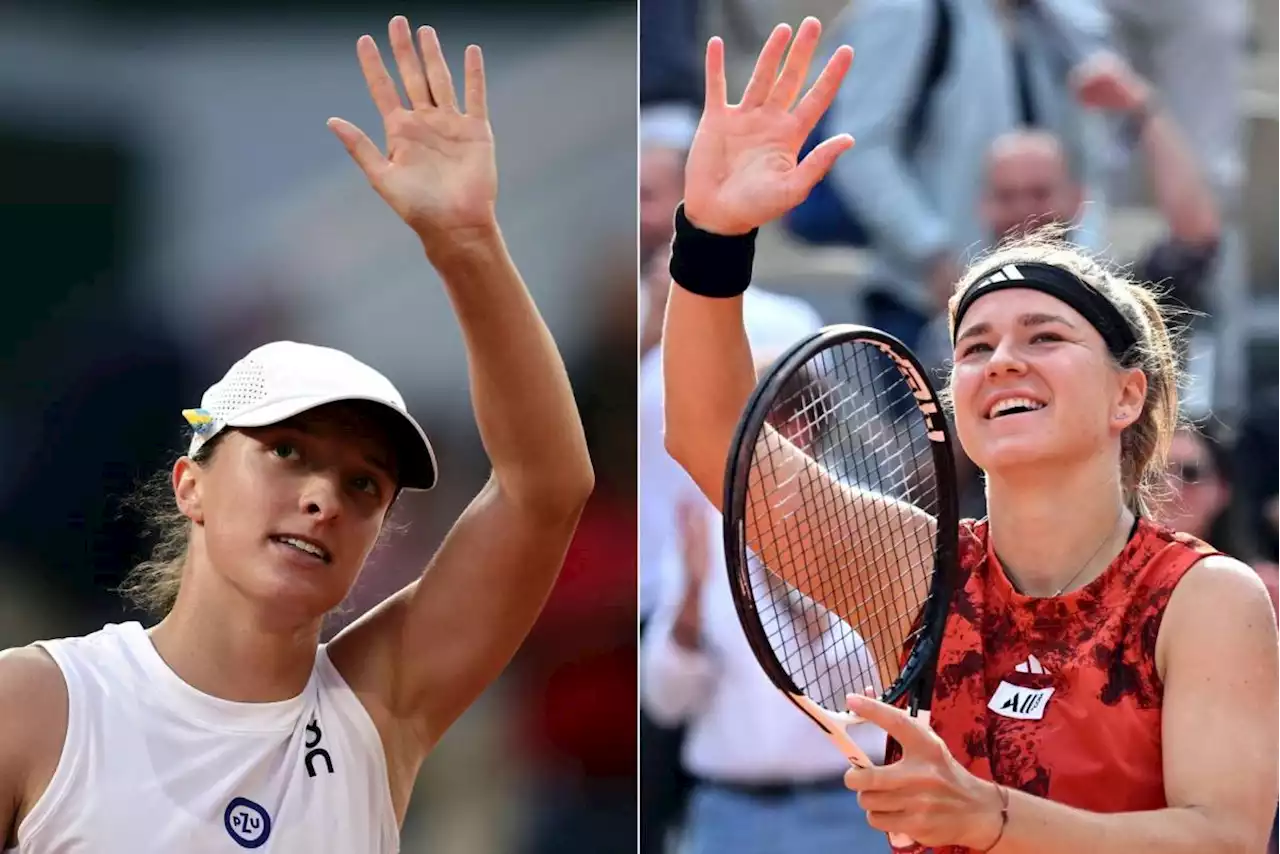 Todo listo para la final femenil de Roland Garros: Swiatek colisionará con Muchova