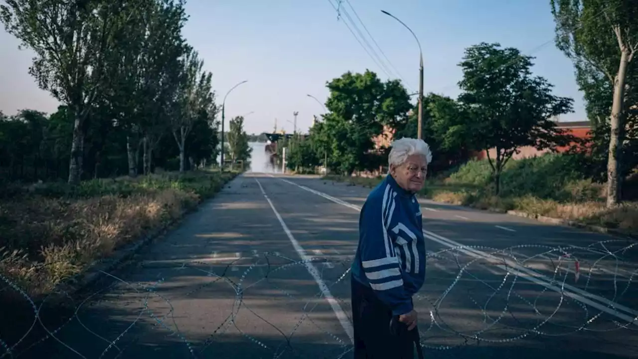 selenskyj besucht flutgebiet - besatzer melden tote