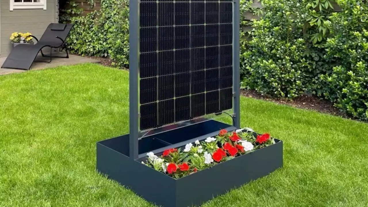 Smart Home: Solarblumenkübel wird zum Garten-Kraftwerk | W&V