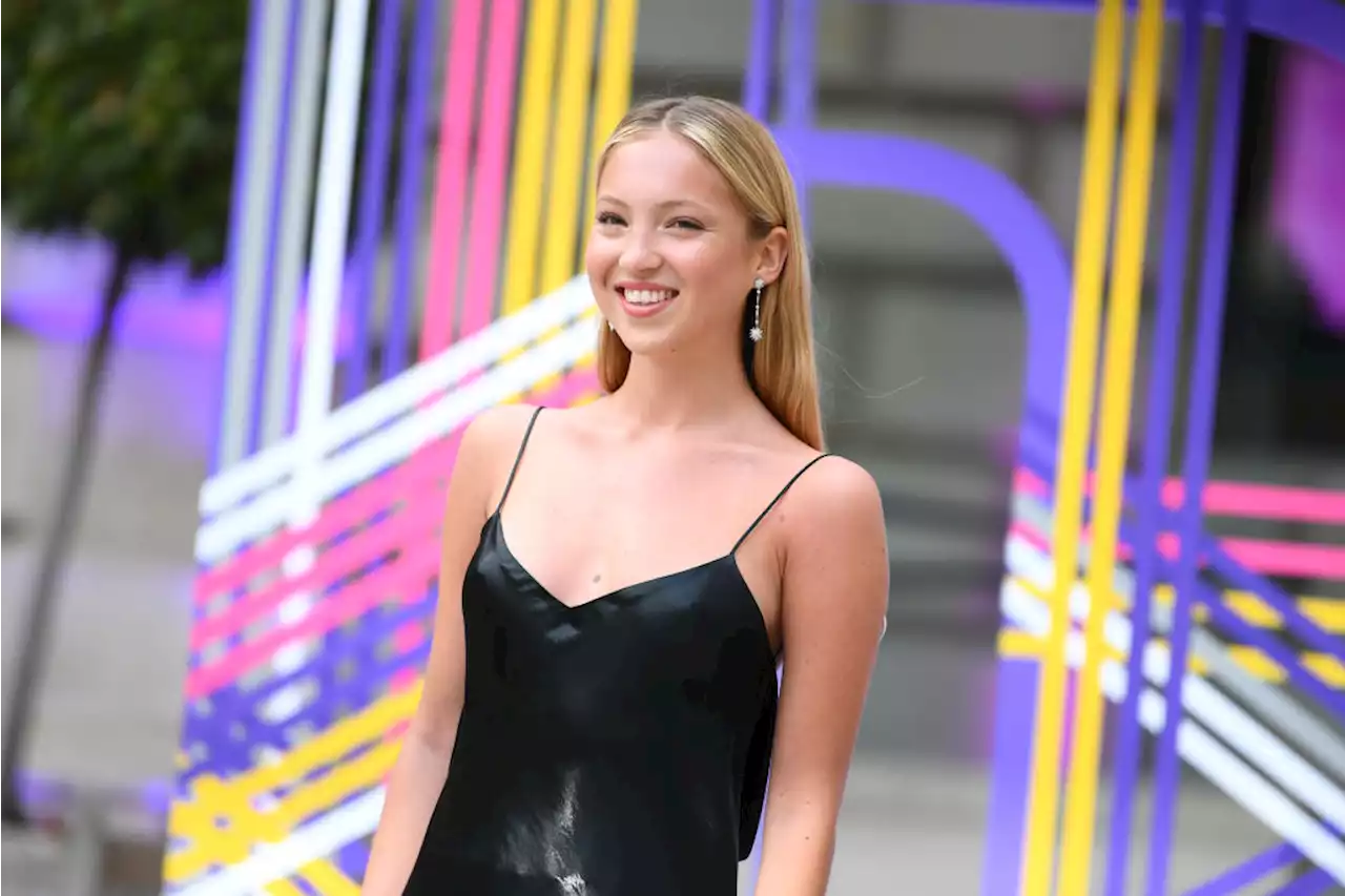 Lila Moss Slips Into Satin Versace Dress at Royal Academy of Arts Summer Preview Party 2023