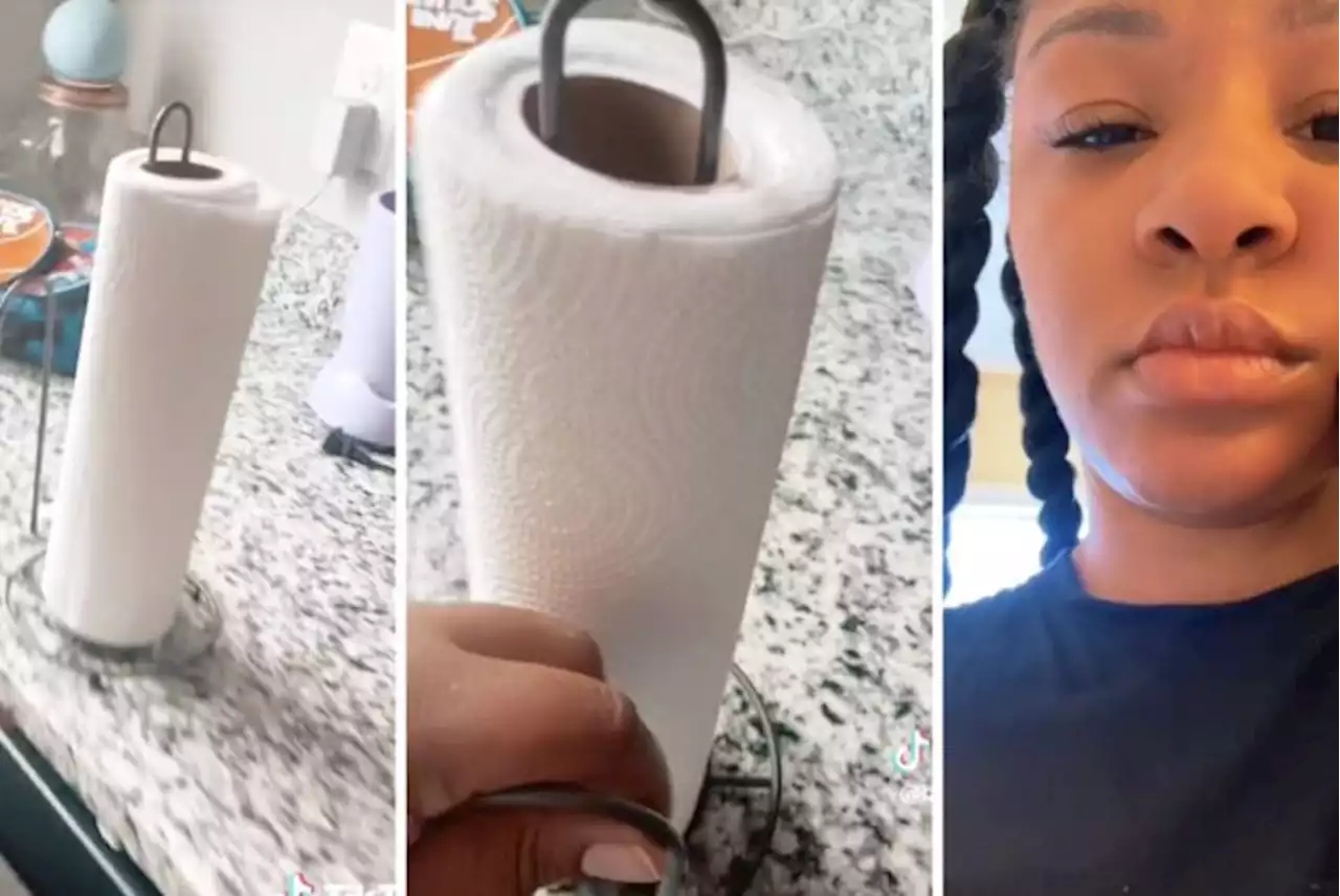 Paper towel holders have a secret storage function, and TikTok is furious they didn’t know sooner