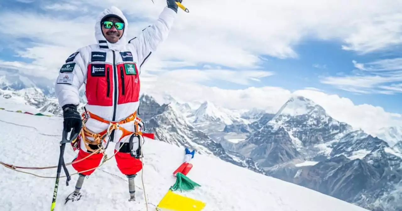 Hari Budha Magar is first double above-knee amputee to summit Everest