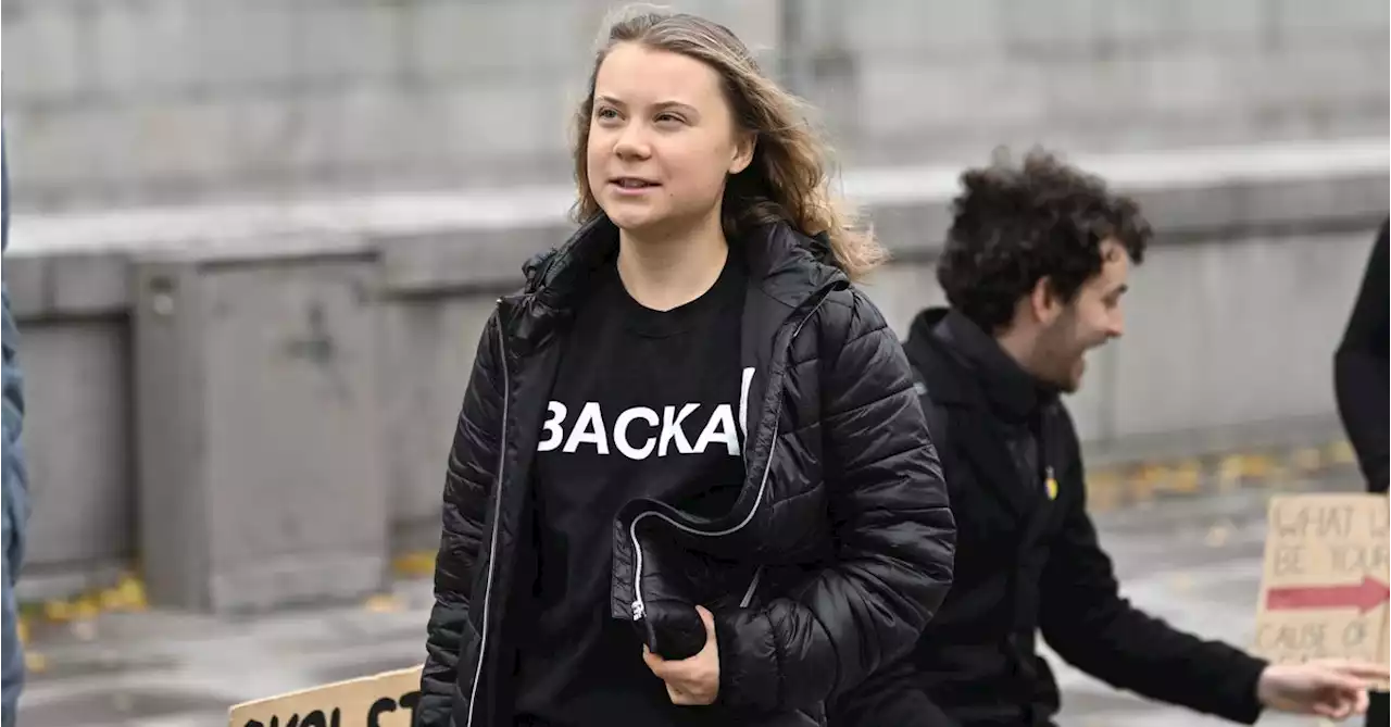 Greta Thunberg takes part in final school strike ahead of graduation