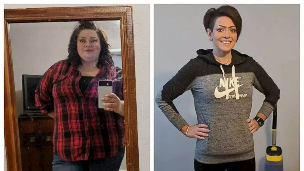 Mom loses 185 pounds after realizing she was not in any family photos