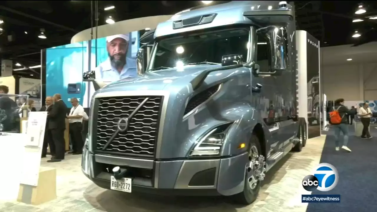 Anaheim expo shows off latest in clean-fuel technology for trucking industry