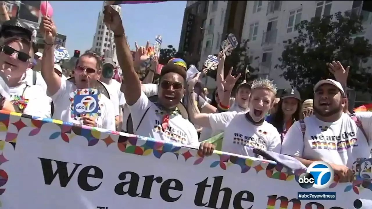 LA Pride: 3-day festivities set to begin near downtown Los Angeles