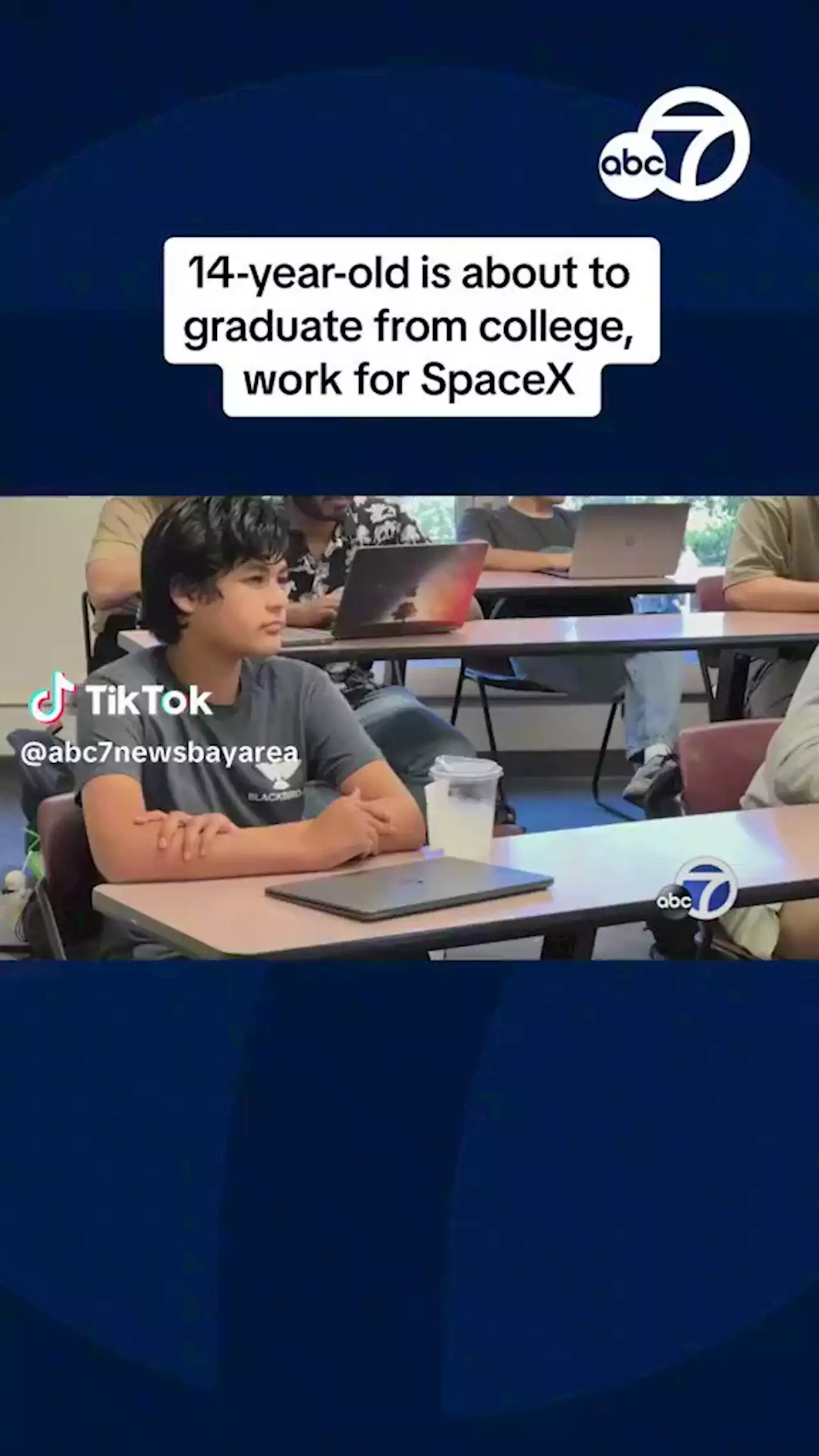 This 14-year-old Bay Area teen is about to graduate from college, work for SpaceX