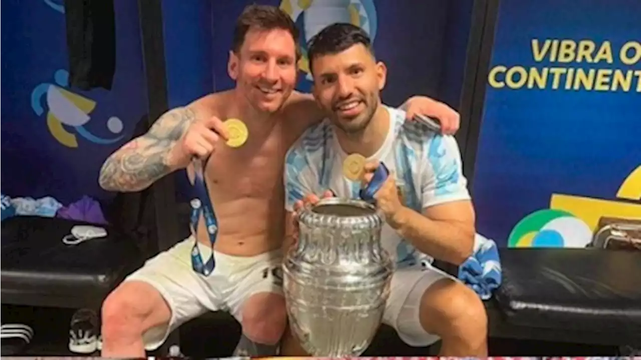 Sergio Agüero: 'Messi buscó la felicidad'