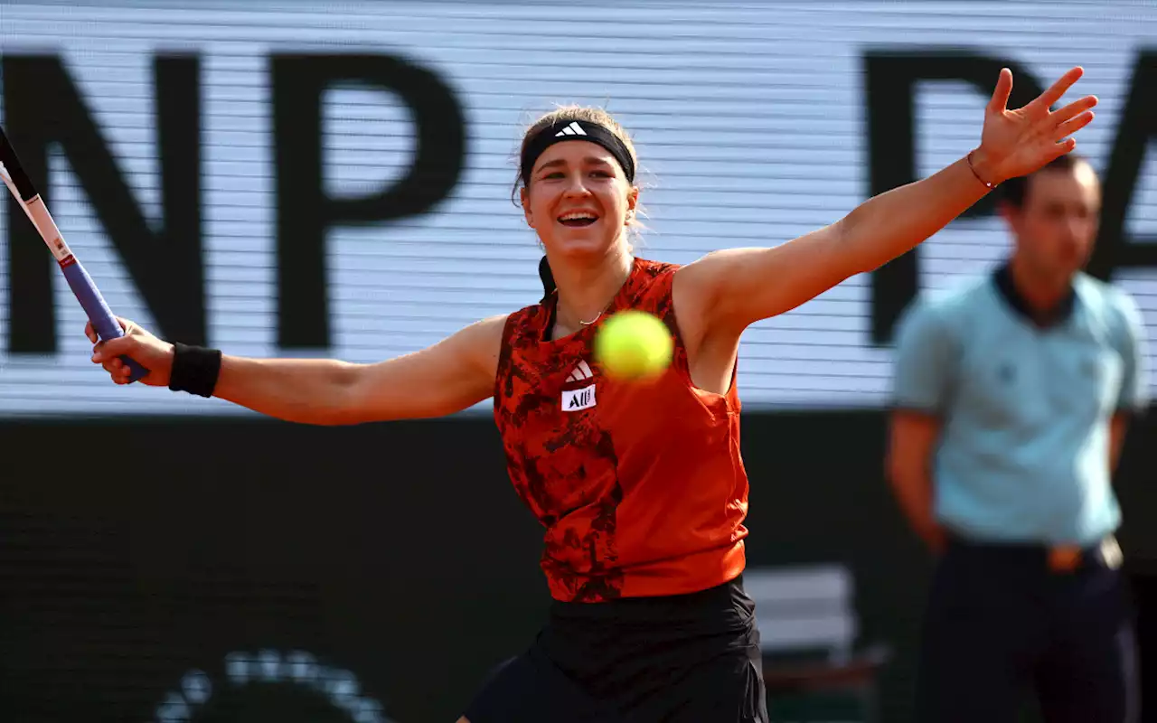 Roland Garros: Muchova se cita en la final tras épico duelo con Sabalenka