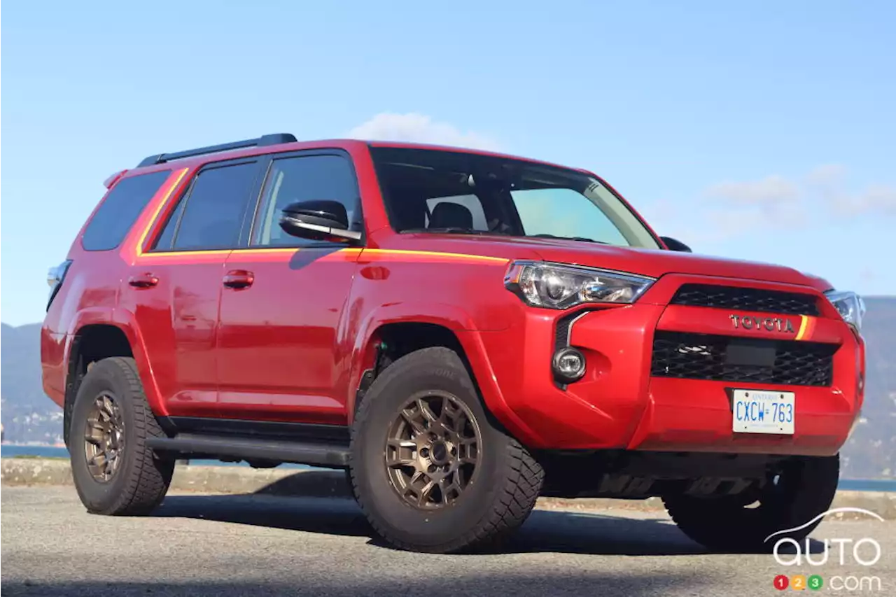 2023 Toyota 4Runner 40th Anniversary edition review | Car Reviews | Auto123