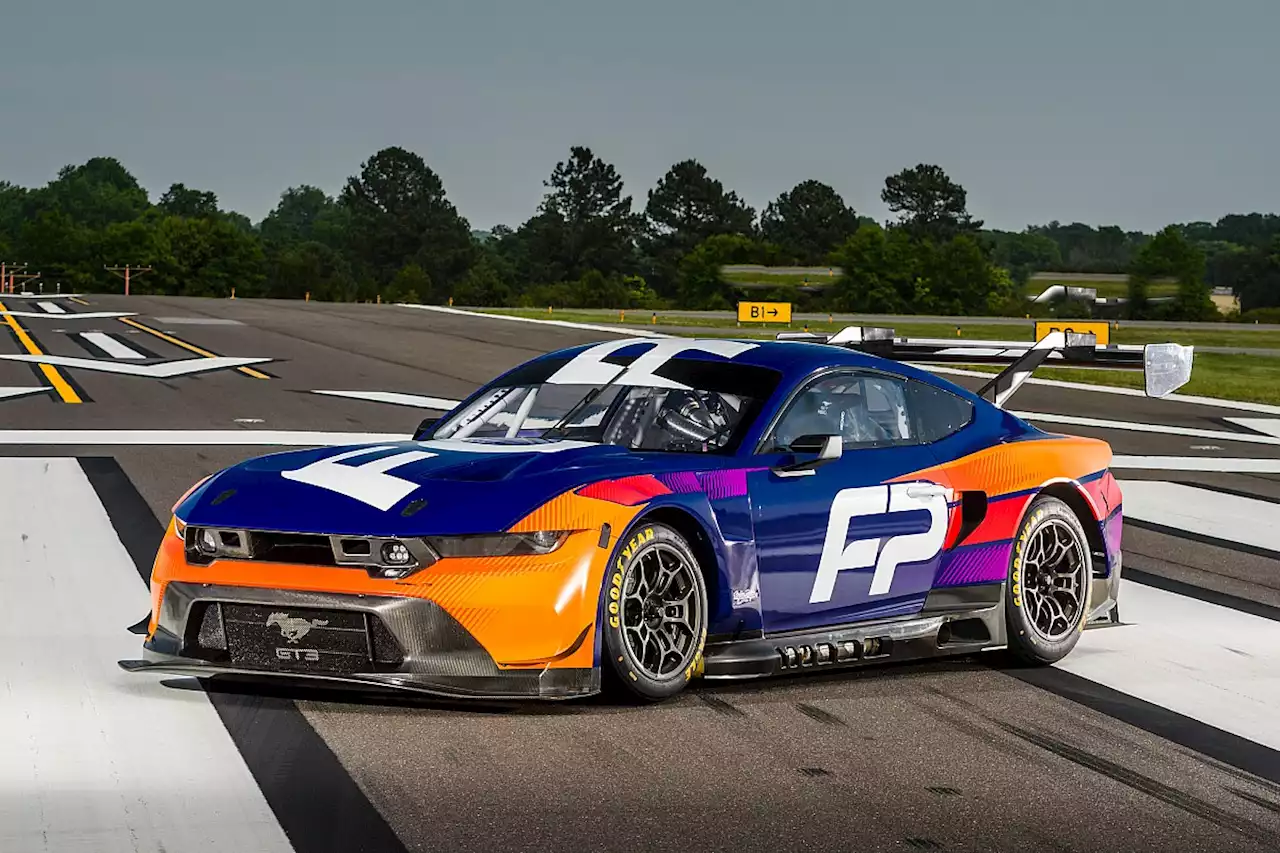 Ford Mustang GT3 revealed at Le Mans ahead of 2024 debut