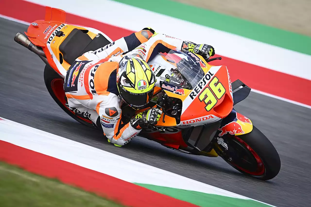 Mir withdraws from MotoGP Italian GP after FP2 crash