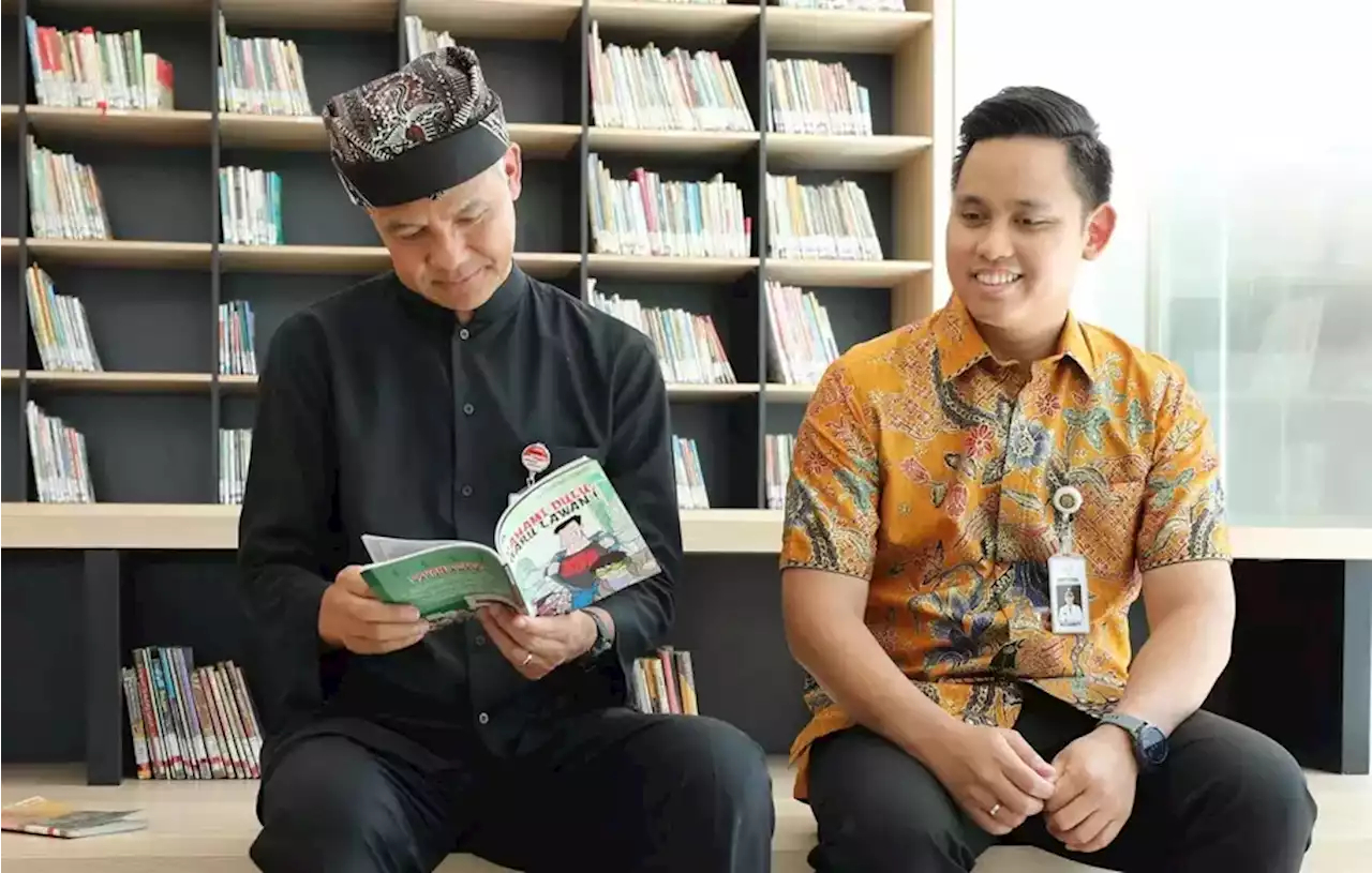 Ganjar Siapkan Perpustakaan Futuristik yang Cocok untuk Gen Z Menyerap Literasi