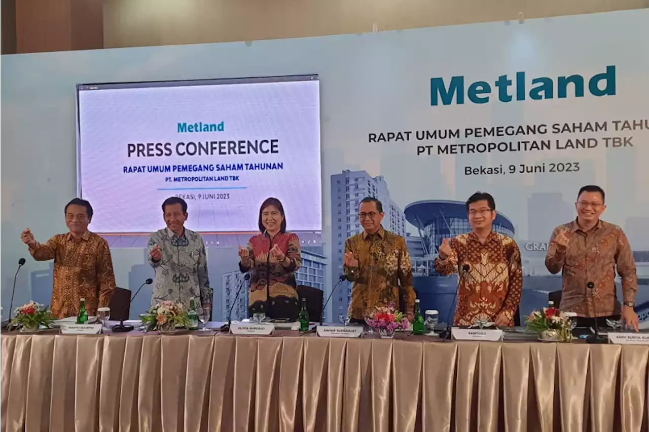 Metland (MTLA) Tebar Dividen Rp78,84 Miliar, Naik 21,16 Persen