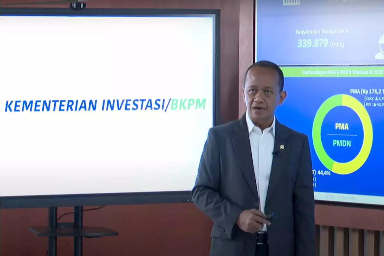 Target Investasi 2024 Naik, Bahlil Usulkan Tambahan Anggaran Rp875 Miliar