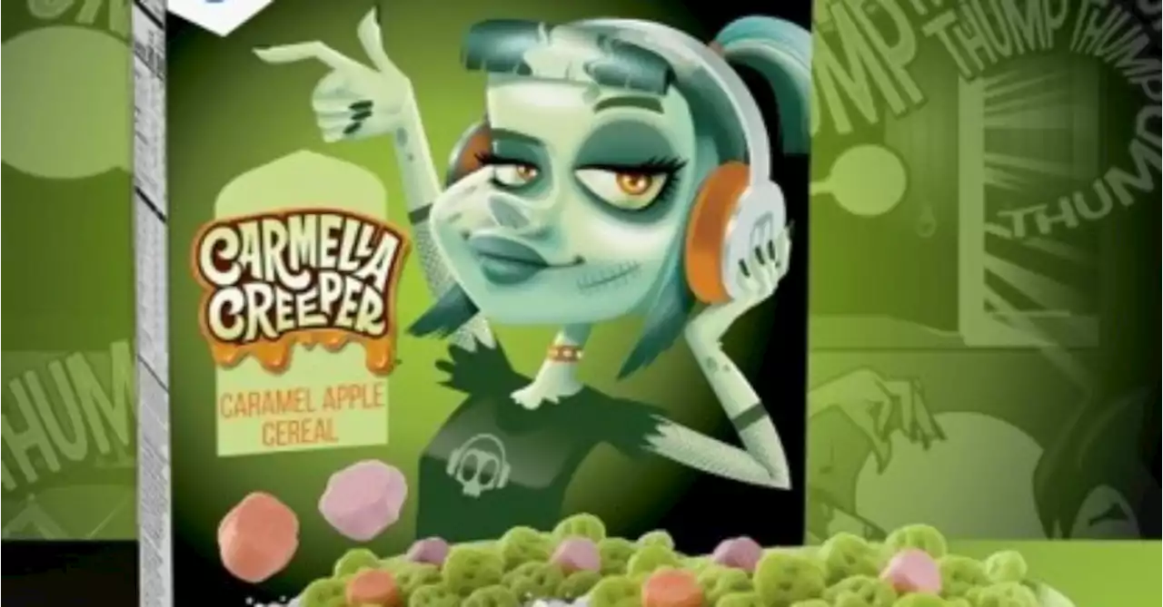 General Mills Debuts New Monsters Cereals Member: Carmella Creeper