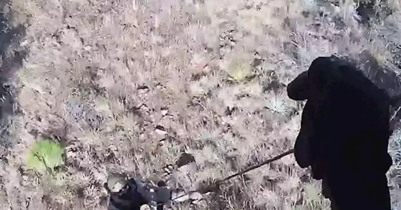 WATCH: CBP Aircrew Rescues Injured Migrant Woman from Arizona Mountain near Border