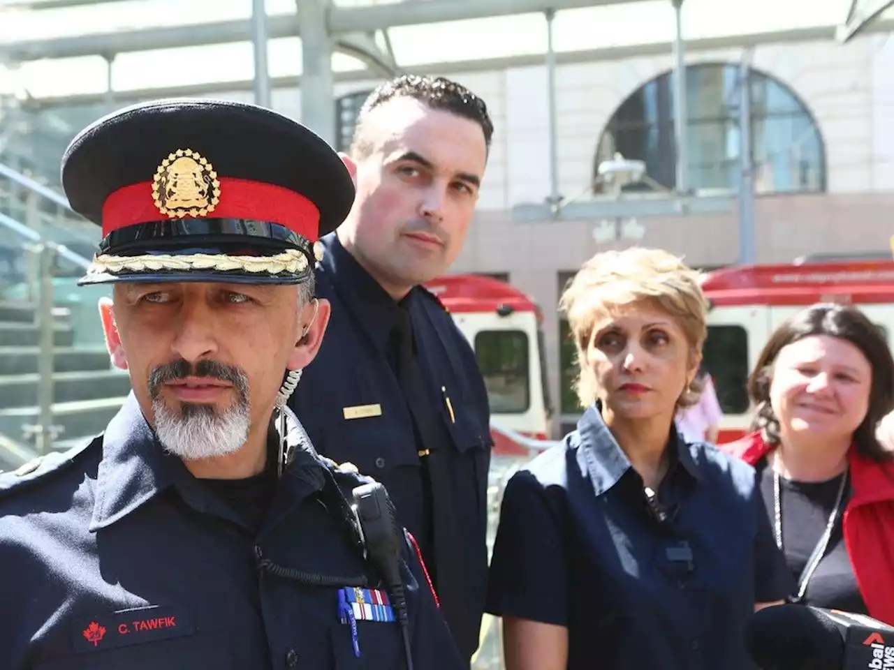 Calgary Mayor Jyoti Gondek highlights progress on transit safety during CTrain ride-along