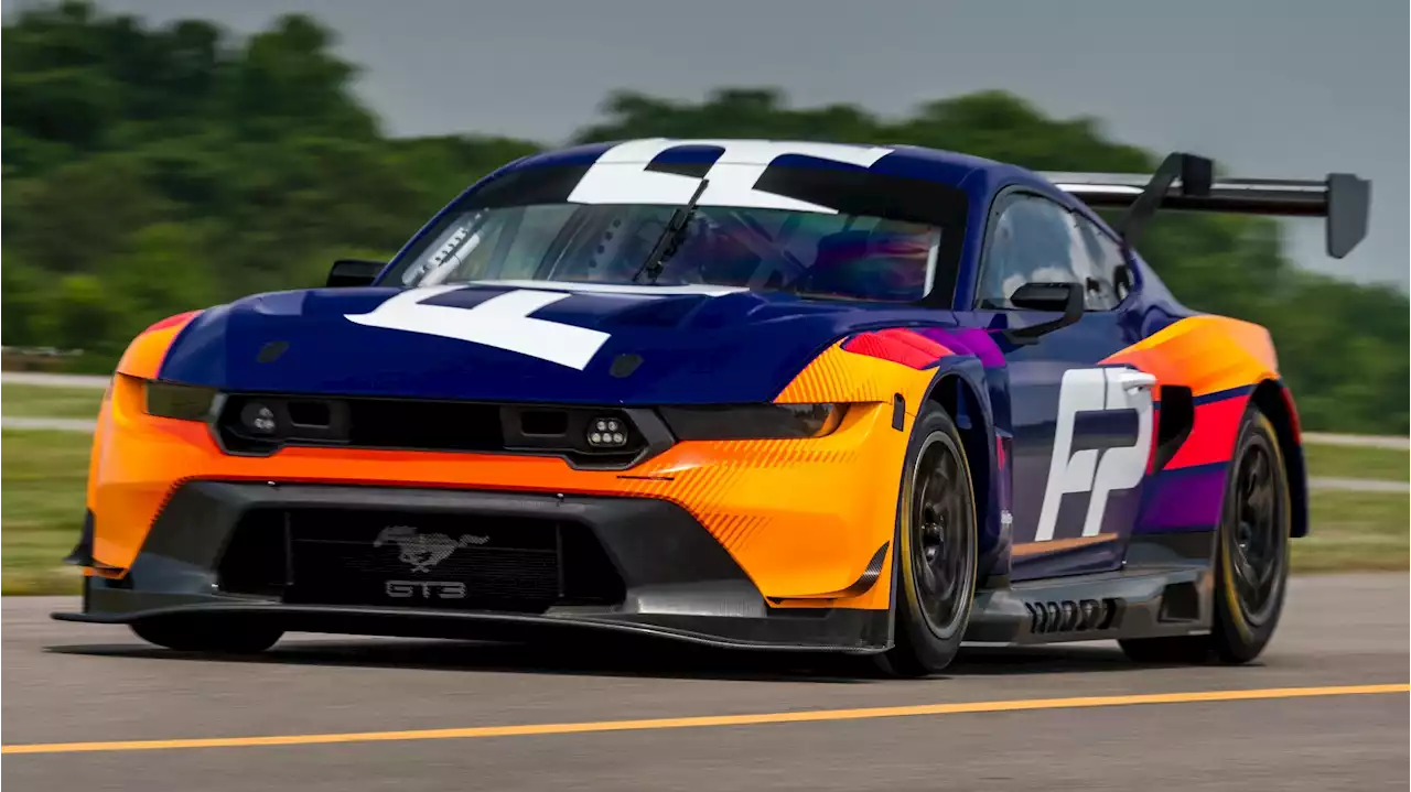 Ford Mustang GT3 Racecar Debuts With A Serious Face, Eyeing A Le Mans Return | Carscoops