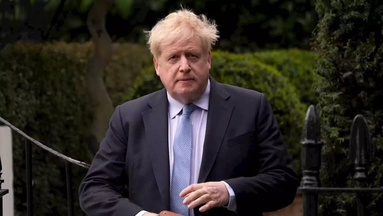 Former British PM Boris Johnson is standing down from parliament