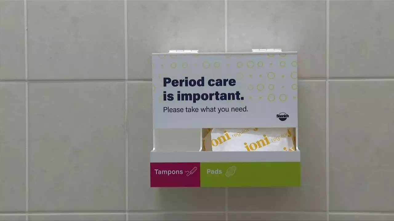 District of Saanich to offer free period products in all public washrooms