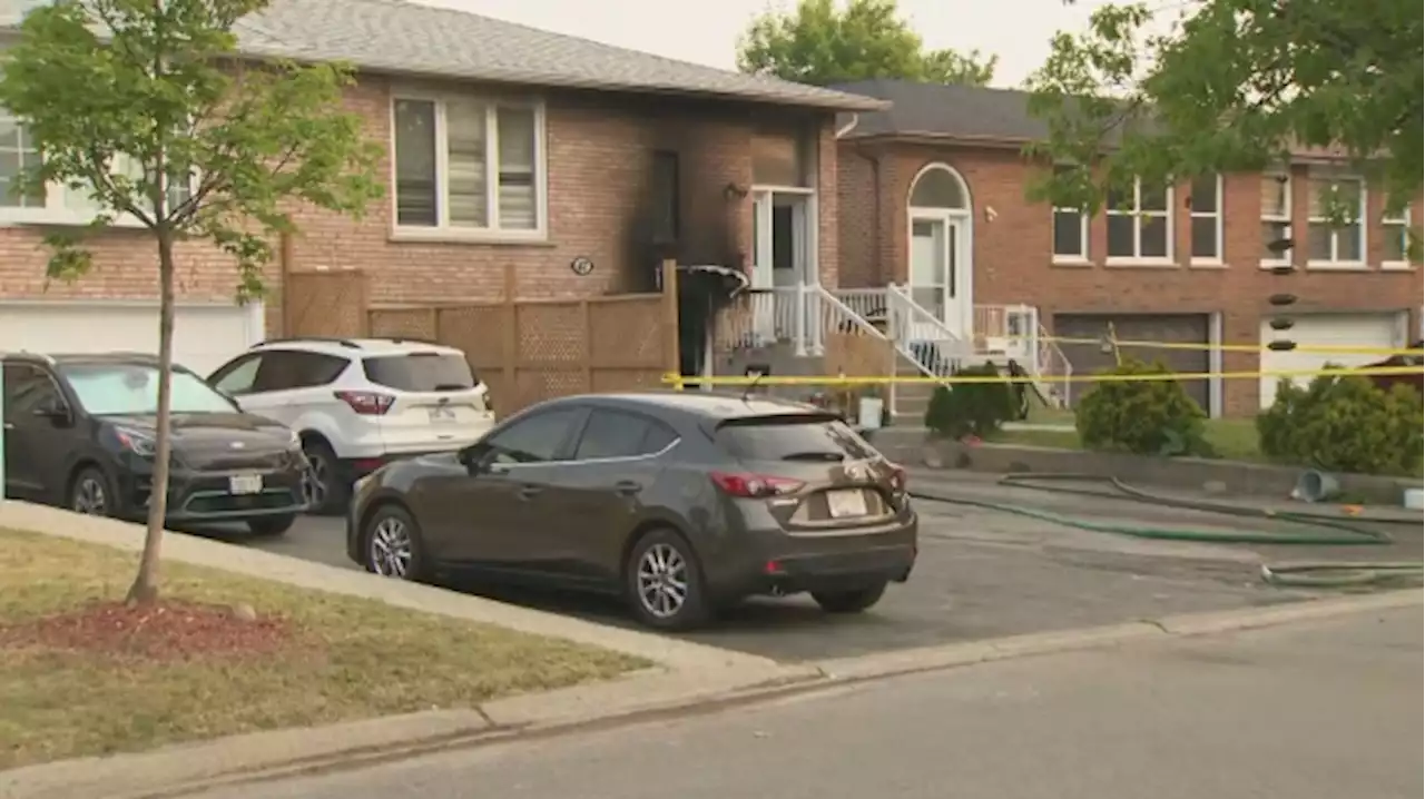 Girl rescued from burning home in Brampton last week has died: OFM