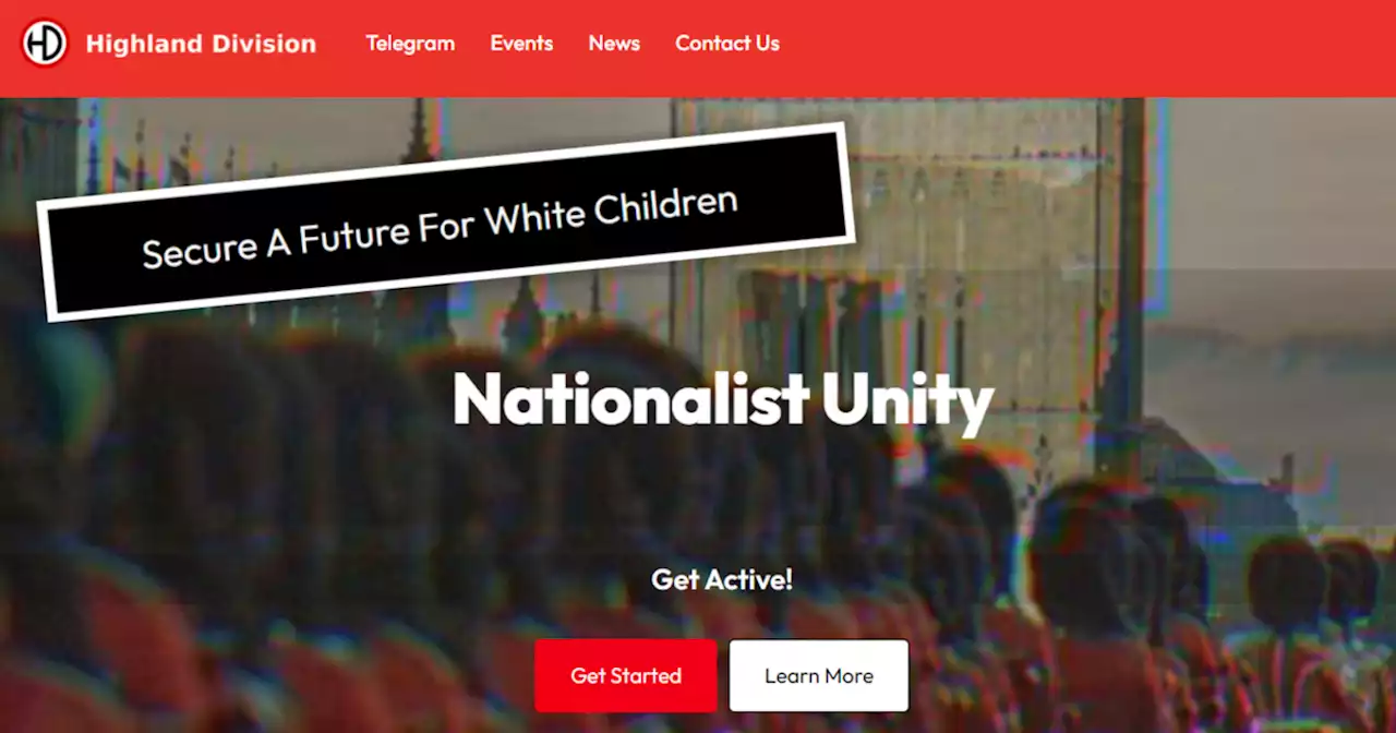 Vile Scots neo-Nazis launch website to 'secure future for white children'