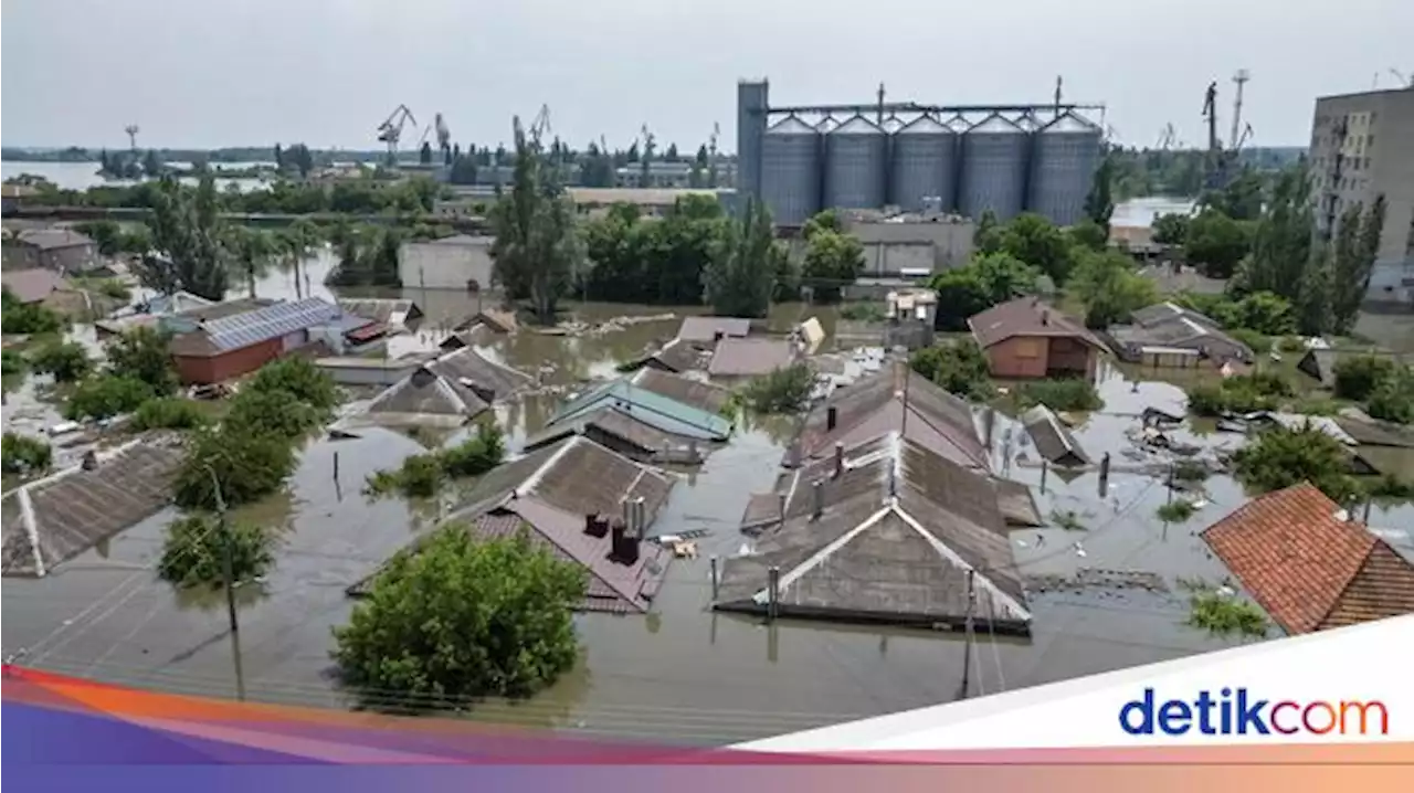 8 Orang Tewas Akibat Banjir Dipicu Jebolnya Bendungan di Ukraina