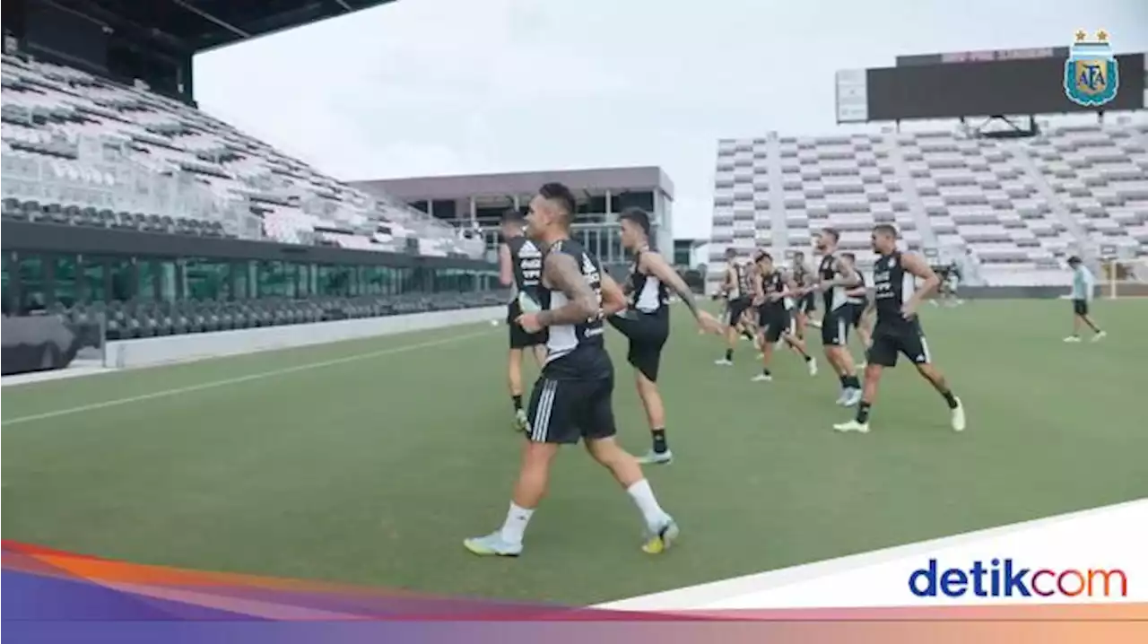 Video: Lihat Lagi Aksi Messi Cs di Lapangan Latihan Inter Miami