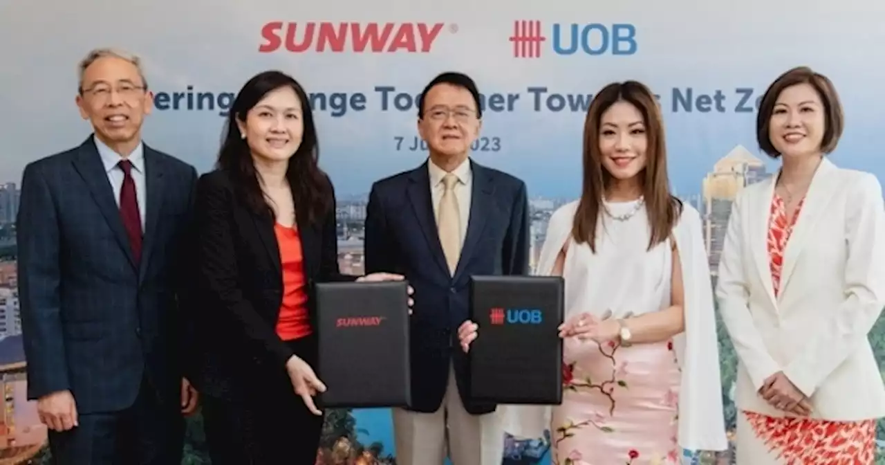 Sunway, UOB Malaysia partner to advance net zero goal by 2050