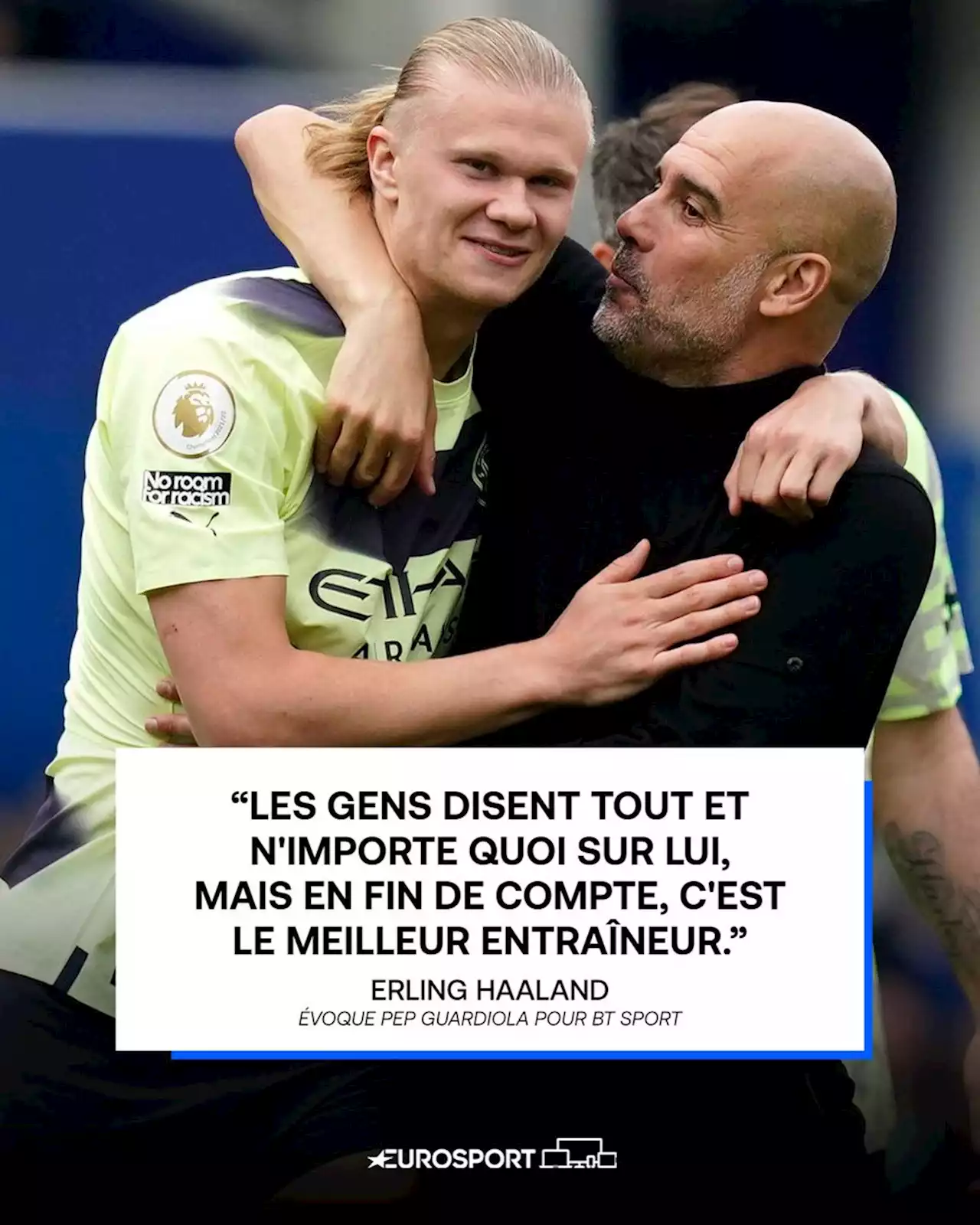 Erling Haaland sur Guardiola : 'Les gens disent tout et n'importe quoi sur lui'