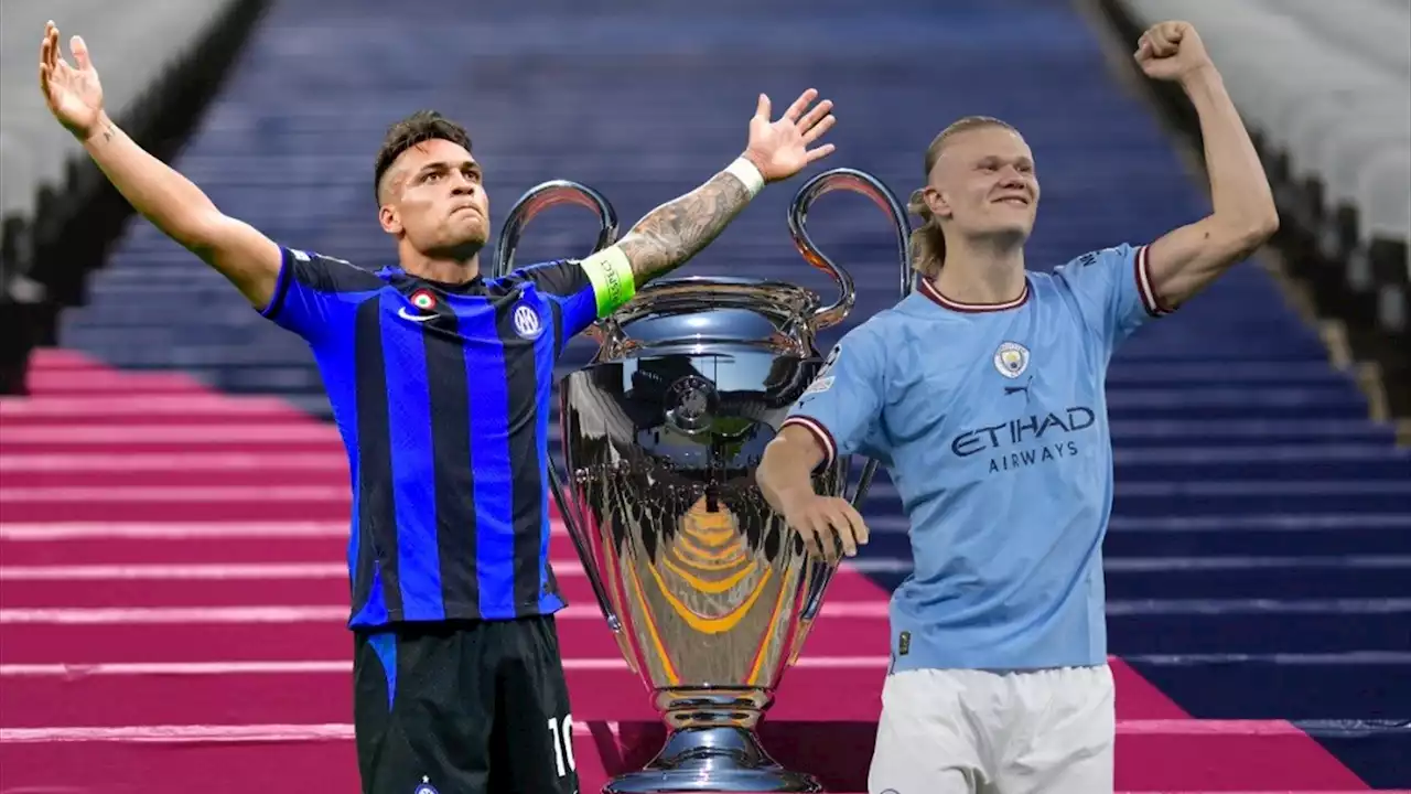 Champions League - Manchester City-Inter: Haaland sfida Lautaro Martinez. Gol, assist e statistiche dei due bomber