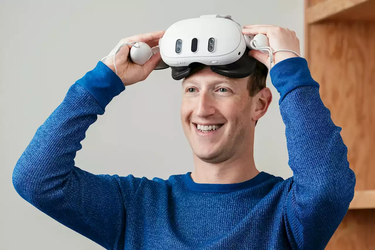 Mark Zuckerberg kommenterar Apples Vision Pro. Dyr och ensam tycker Metas grundare.