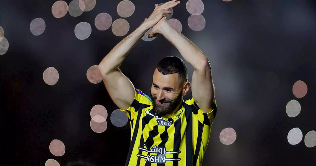 ¡Como Rey! Así fue la ESPECTACULAR presentación de Karim Benzema con Al Ittihad (VIDEO)