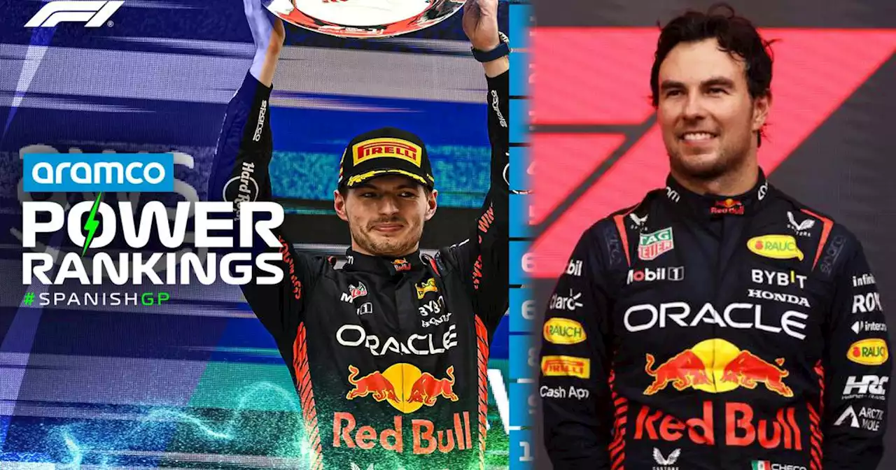 Remontó y casi se sube al podio, pero F1 volvió a menospreciar a Checo en el Power Ranking del GP de España